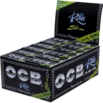Ocb Rolls schwarz + Tips